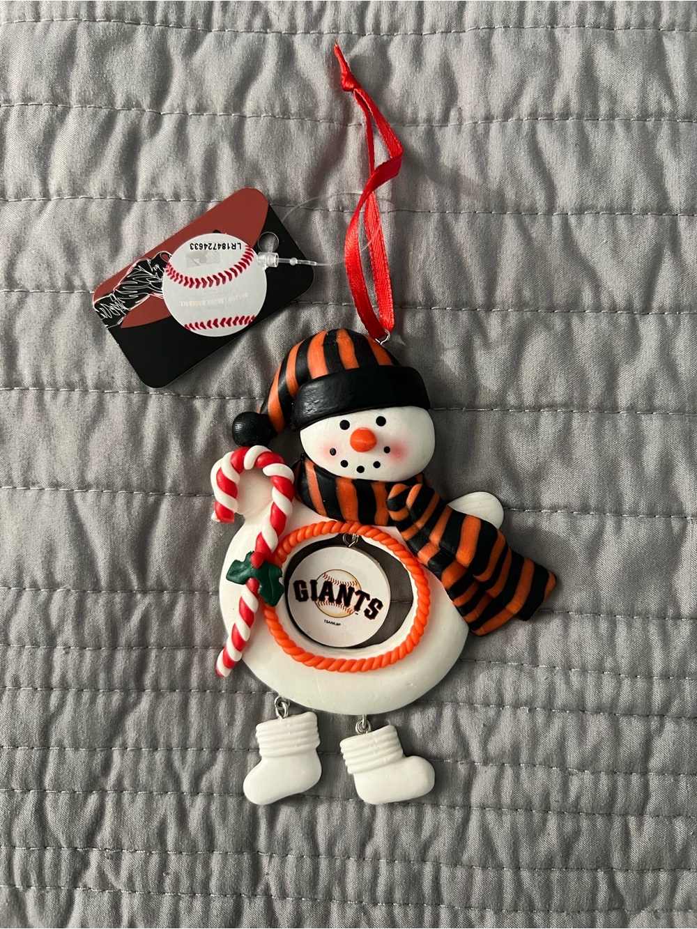 NFL San Francisco Giants Snowman Ornament
